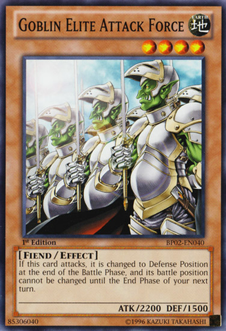 Goblin Elite Attack Force [BP02-EN040] Common 