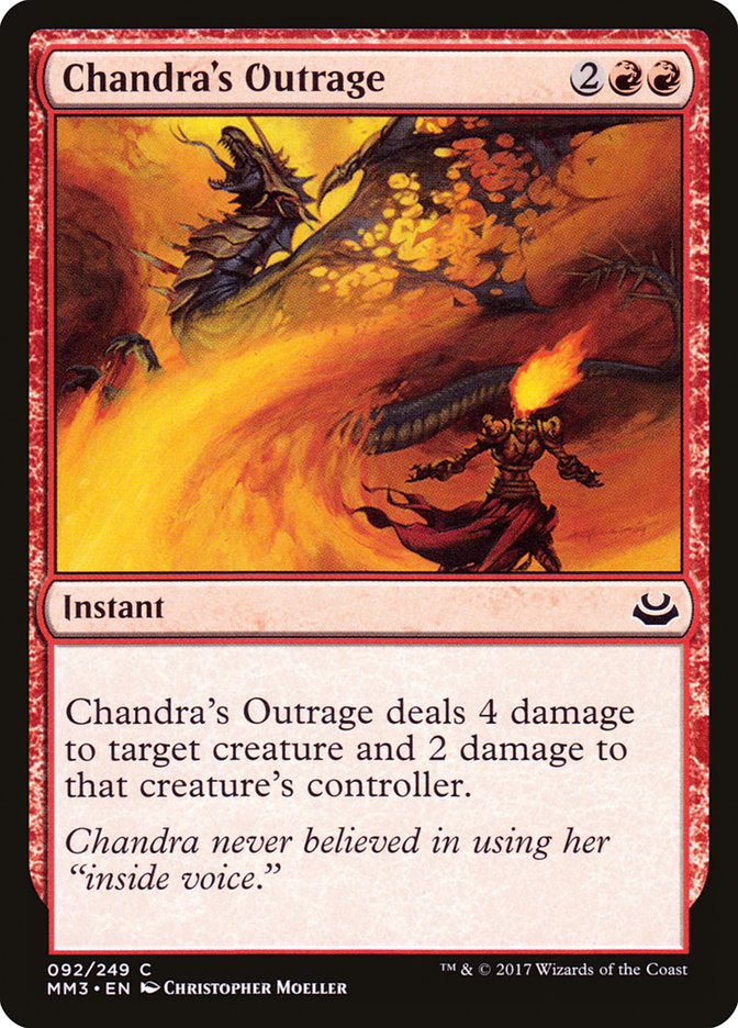 Chandra's Outrage [Modern Masters 2017] 