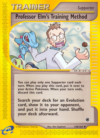 Professor Elm's Training Method (148/165) [Expedition: Base Set] 