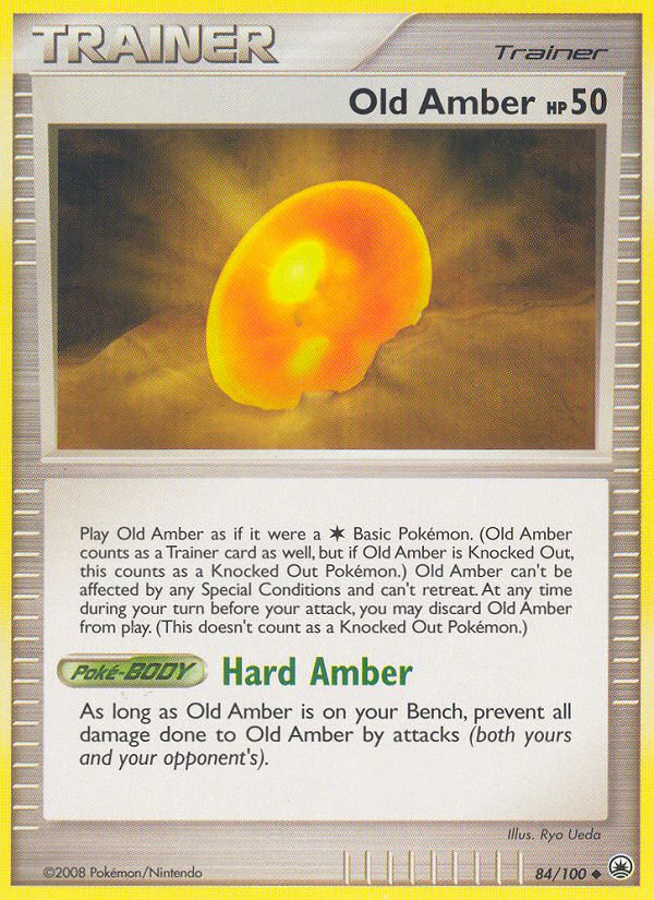 Old Amber (84/100) [Diamond &amp; Pearl: Majestic Dawn] 