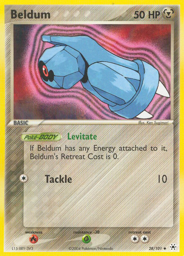 Beldum (28/101) [EX: Hidden Legends] 