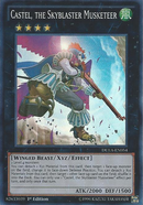 Castel, the Skyblaster Musketeer [DUEA-EN054] Super Rare 