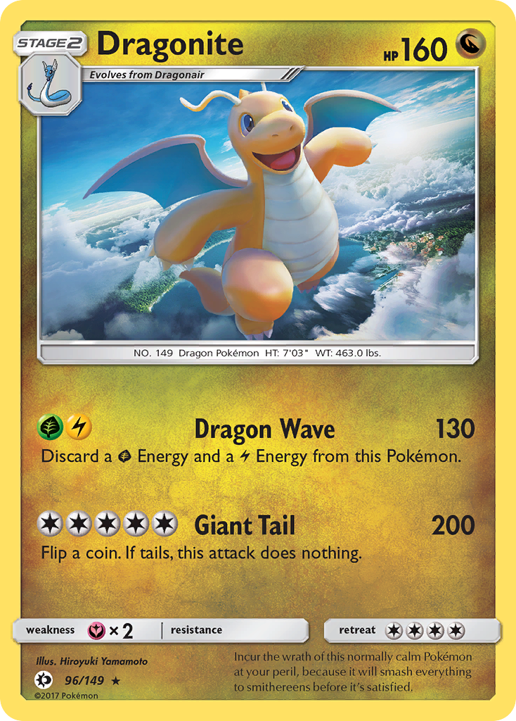 Dragonite (96/149) [Sun &amp; Moon: Base Set] 