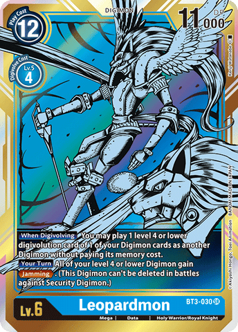 Leopardmon [BT3-030] (Alternate Art) [Release Special Booster Ver.1.0] 