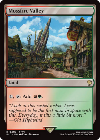 Mossfire Valley [FINAL FANTASY Commander] 