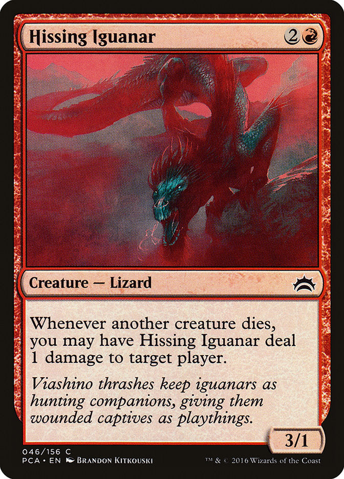 Hissing Iguanar [Planechase Anthology] 