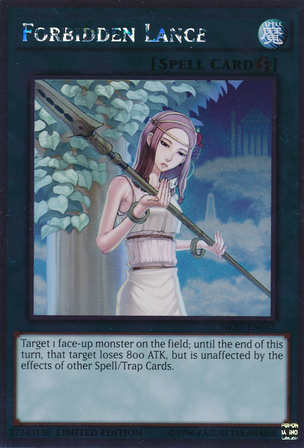 Forbidden Lance [NKRT-EN042] Platinum Rare 