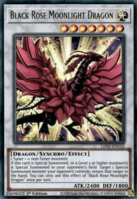 Black Rose Moonlight Dragon [LDS2-EN112] Ultra Rare 