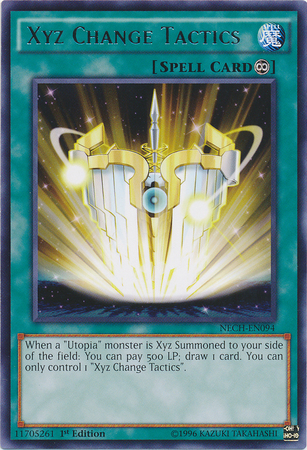 Xyz Change Tactics [NECH-EN094] Rare 