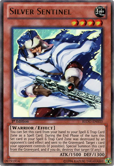 Silver Sentinel [REDU-EN033] Ultra Rare 