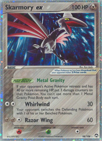 Skarmory ex (98/108) [EX: Power Keepers] 