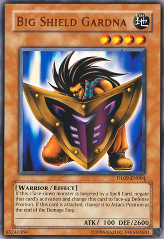 Big Shield Gardna (Bronze) [DL09-EN004] Rare 