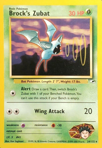 Brock's Zubat (24/132) [Gym Heroes Unlimited] 