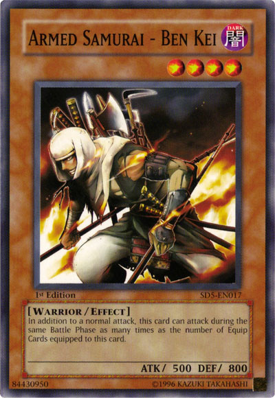 Armed Samurai - Ben Kei [SD5-EN017] Common 