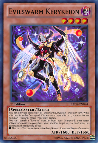 Evilswarm Kerykeion [LTGY-EN094] Super Rare 