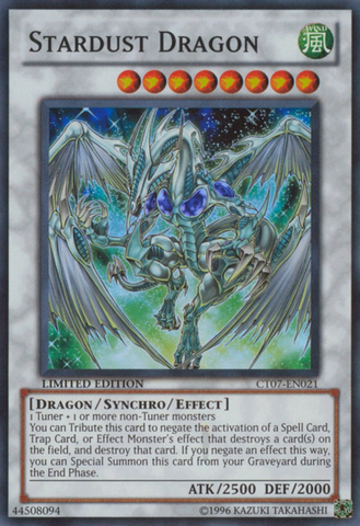 Stardust Dragon [CT07-EN021] Super Rare 
