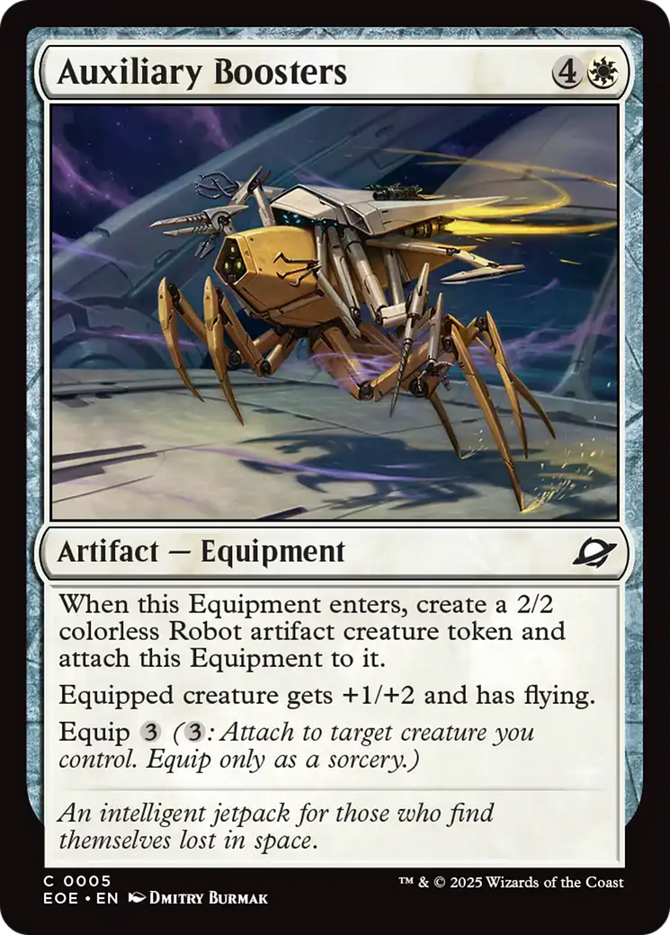 Auxiliary Boosters [Edge of Eternities] 