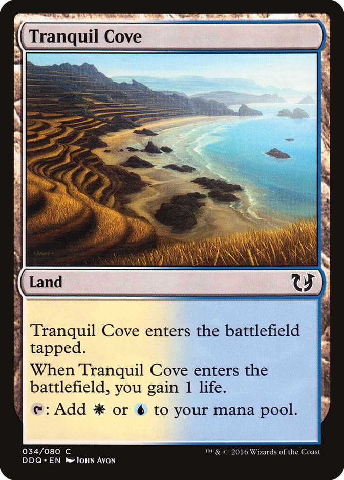 Tranquil Cove [Duel Decks: Blessed vs. Cursed] 