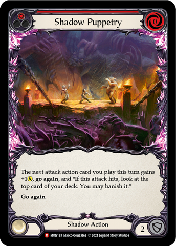 Shadow Puppetry [MON193-RF] (Monarch) 1st Edition Rainbow Foil 