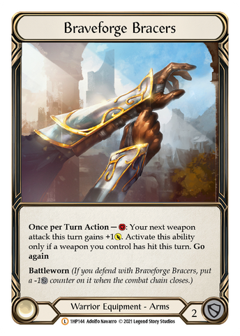 Braveforge Bracers [1HP144] (History Pack 1) 