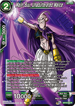 Majin Buu, Unadulterated Malice (BT14-082) [Cross Spirits]