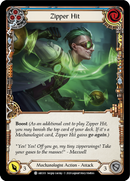 Zipper Hit (Blue) [U-ARC031] (Arcane Rising Unlimited) Unlimited Rainbow Foil 