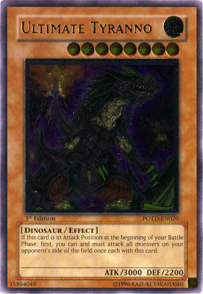 Ultimate Tyranno [POTD-EN020] Ultimate Rare 