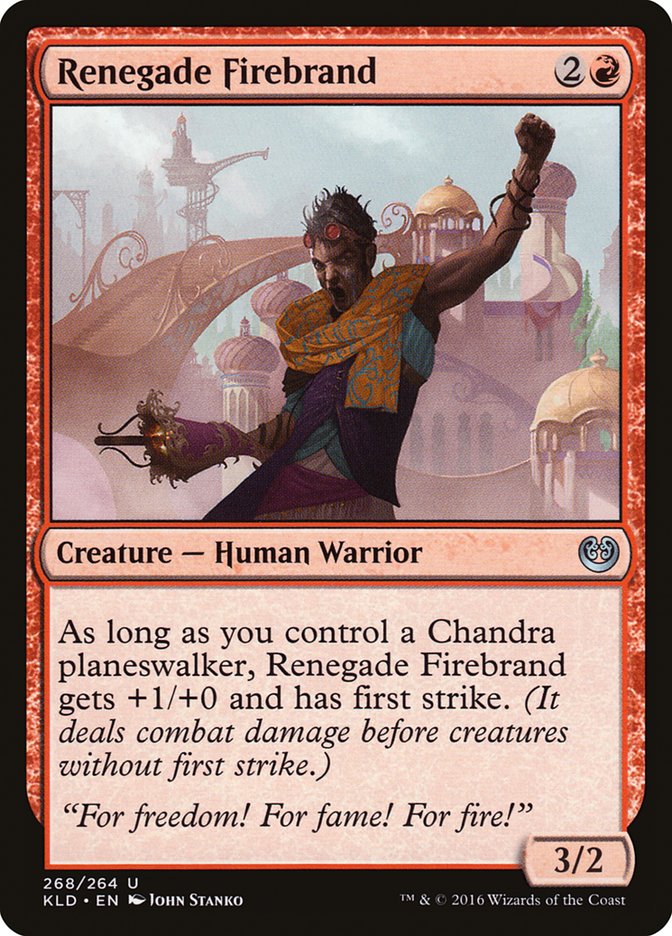 Renegade Firebrand [Kaladesh] 