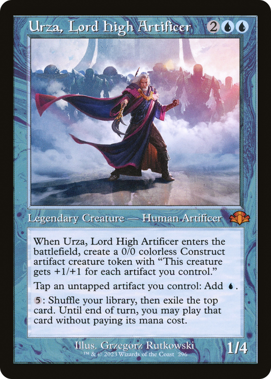 Urza, Lord High Artificer (Retro) [Dominaria Remastered]