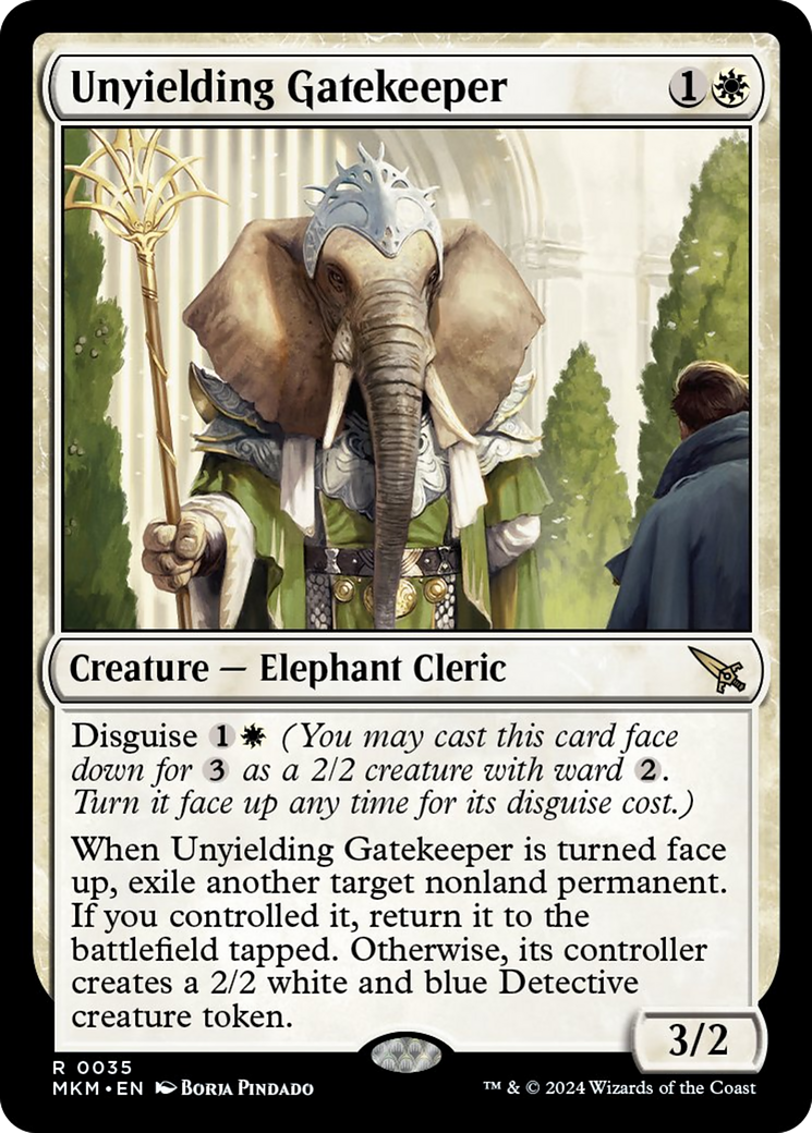 Unyielding Gatekeeper [Murders at Karlov Manor] 
