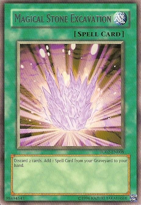 Magical Stone Excavation [TU02-EN008] Rare 