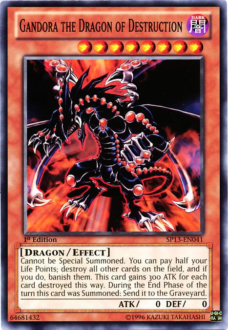 Gandora the Dragon of Destruction [SP13-EN041] Common 