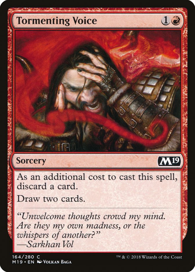 Tormenting Voice [Core Set 2019] 