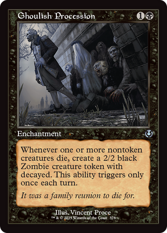 Ghoulish Procession (Retro Frame) [Innistrad Remastered] 