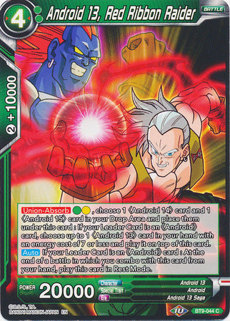 Android 13, Red Ribbon Raider (BT9-044) [Universal Onslaught] 