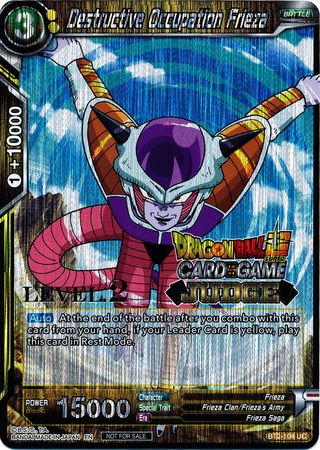 Destructive Occupation Frieza (Level 2) (BT2-104) [Judge Promotion Cards] 