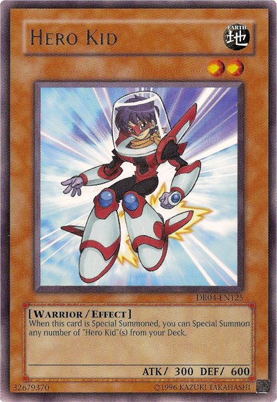 Hero Kid [DR04-EN125] Rare 