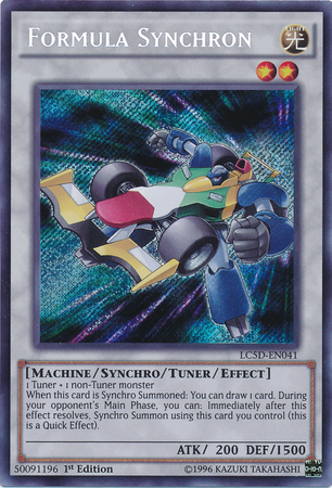 Formula Synchron [LC5D-EN041] Secret Rare 