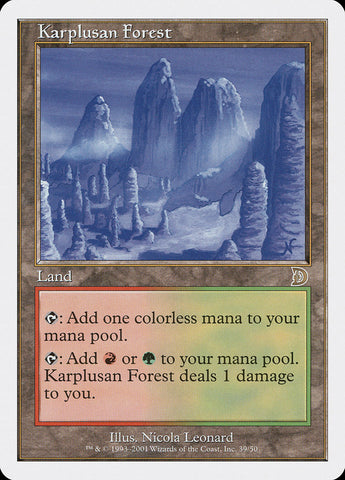 Karplusan Forest [Deckmasters] 