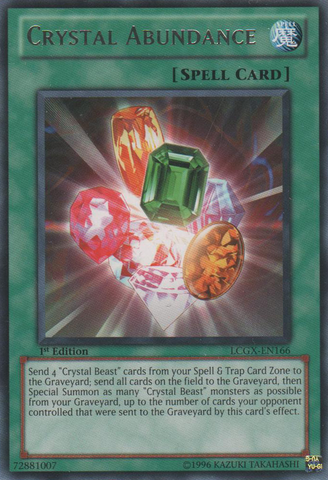Crystal Abundance [LCGX-EN166] Rare 