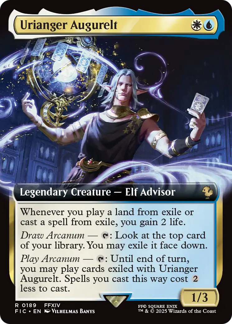 Urianger Augurelt (Extended Art) [FINAL FANTASY Commander] 