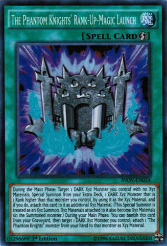 The Phantom Knights' Rank-Up-Magic Launch [INOV-EN054] Super Rare 