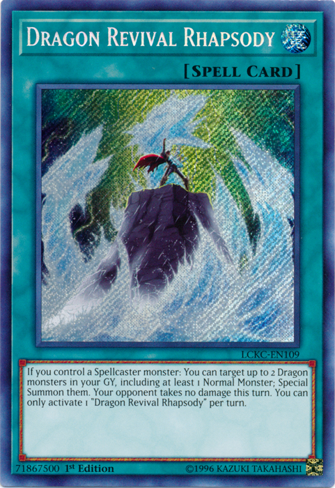 Dragon Revival Rhapsody [LCKC-EN109] Secret Rare 