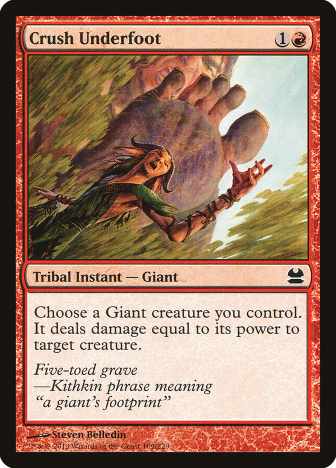 Crush Underfoot [Modern Masters] 