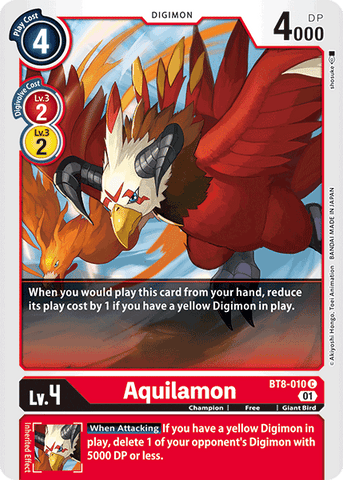 Aquilamon [BT8-010] [New Awakening] 