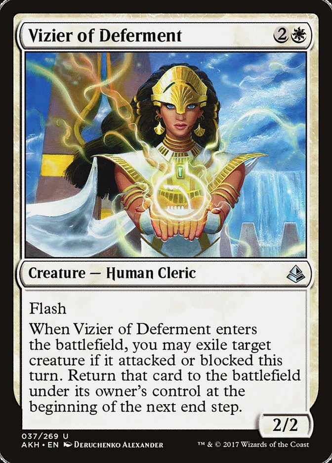 Vizier of Deferment [Amonkhet] 