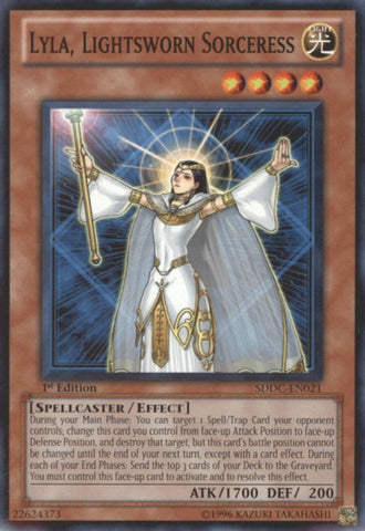 Lyla, Lightsworn Sorceress [SDDC-EN021] Common 