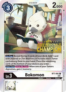 Bokomon [BT7-081] (2022 Championship Online Regional) (Online Champion) [Next Adventure Promos] 