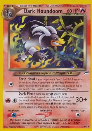 Dark Houndoom (7/105) [Neo Destiny Unlimited] 