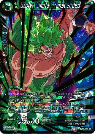 Broly, Limits Transcended (BT6-060) [Destroyer Kings] 